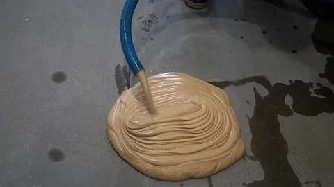 Draining brewer's yeast Stock Footage 137197317