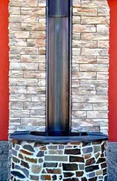 Drainpipe Foto stock