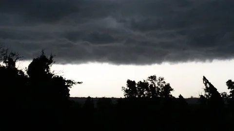 Drak cloud before strom. Stock Footage 107826967