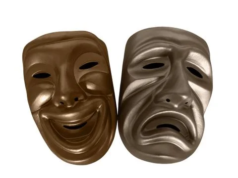 Drama masks Stock Photos
