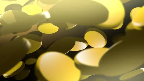 Dramatic 3D Animation of Diazepam Spinning over Dark Background 10 イラスト素材