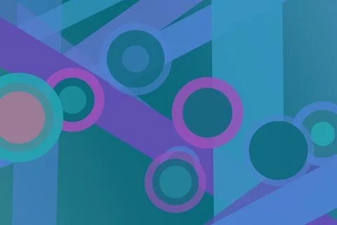 A dramatic abstract design combines deep teal fields, purple diagonals, blu.. 스톡 일러스트