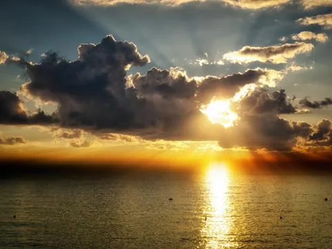 Dramatic adriatic Stock Photos