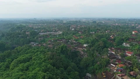 Dramatic aerial perspective of a precarious construction site on a steep cliff Stock Footage 328566468