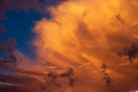 Dramatic Afternoon Sky Foto stock