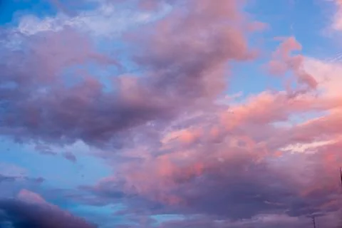 Dramatic Afternoon Sky Foto stock