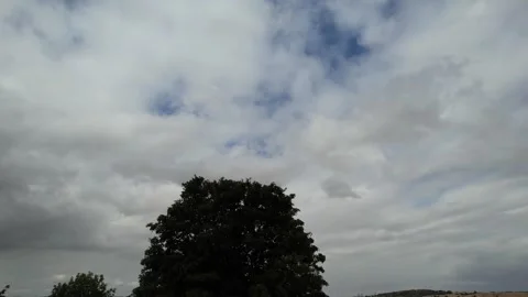 Dramatic and Beautiful Clouds and Sky over Great Britain of England UK Stock Footage 221149501
