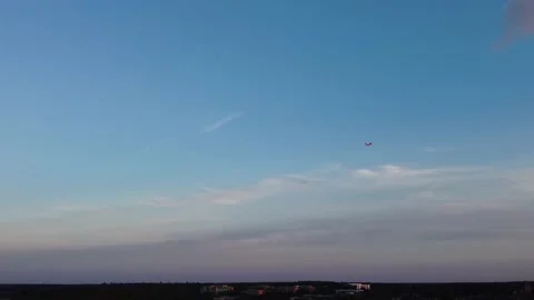 Dramatic and Beautiful Clouds and Sky over Great Britain of England UK Stock Footage 234301861