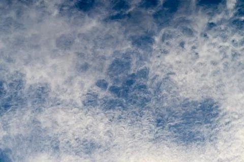 A Dramatic and Beautiful Cloudscape That Features a Stunningly Vivid Blue Sky Ab Stock Photos