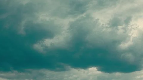 A Dramatic and Cloudy Sky that is Overcast with Dark, Ominous Storm Clouds Above Stock Photos