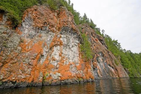 Dramatic and Colorful Cliffs in the Wilderness Photos