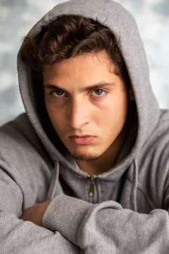 Dramatic and expresive scene Stock Photos