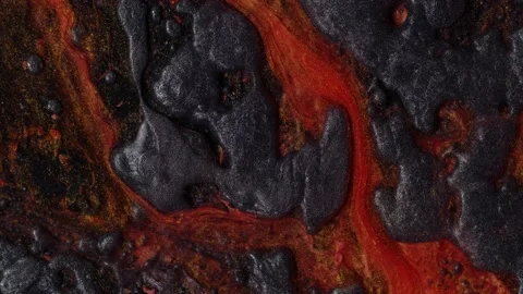 Dramatic artistic background video of movement lava . Footage with liquid Stock Footage 230024328