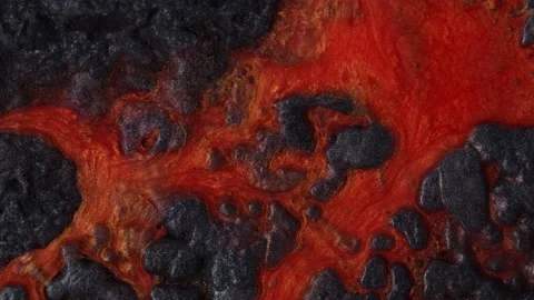 Dramatic artistic background video of movement lava . Footage with liquid Stock Footage 239634462