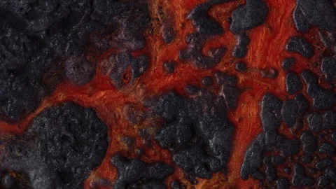 Dramatic artistic background video of movement lava . Footage with liquid Stock Footage 240138839