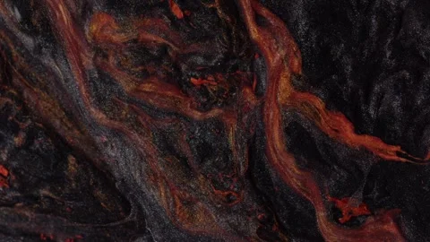 Dramatic artistic background video of movement lava . Footage with liquid Stock Footage 250484180