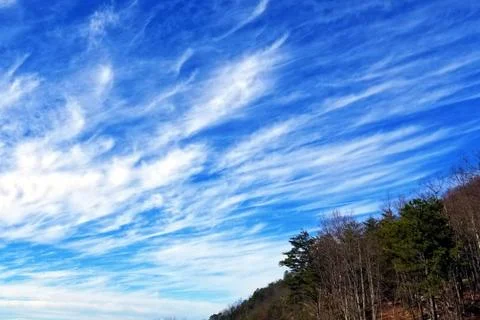 Dramatic Autumn Sky Stock Photos