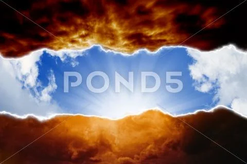 Dramatic background Stock Illustration