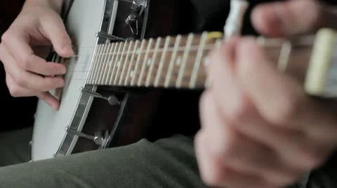 Dramatic Banjo Stock Footage 10774089