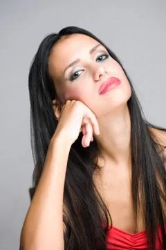 Dramatic beauty. Stock Photos