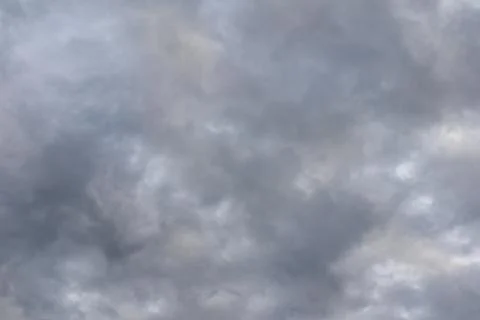Dramatic black and grey cloud before rainy Stock Photos