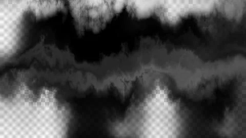Dramatic black and white cloudscape Stock Illustration