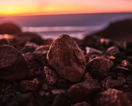 Dramatic black stone of jagged rocks against a white background. Queen mount Stock Photos