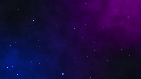 Dramatic blue and purple background with dark haze rising across the Stock Footage 241327201