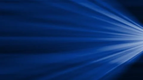 Dramatic blue light rays streaming from above, abstract spotlight beams Stock Footage 330080698