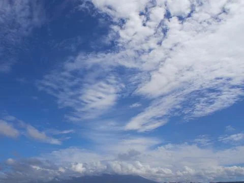 Dramatic blue sky Stock Photos