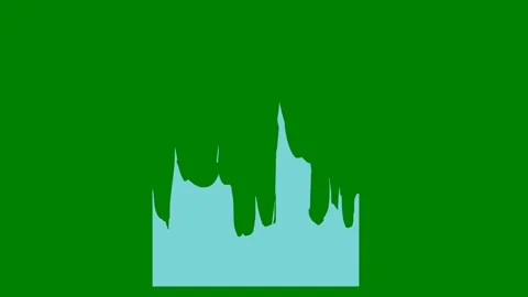 A dramatic burst of energy on green screen ideal for action-packed video Stock Footage 301387098