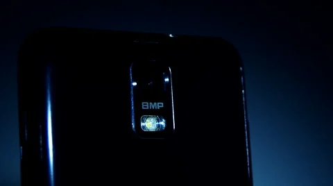 Dramatic Cellular Phone lighting Stock Footage 47893394