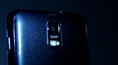 Dramatic Cellular Phone lighting Stock Footage 47896918