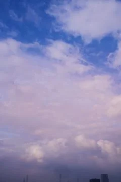Dramatic Cinematic Moody Cloudy Sky Background Stock Photos