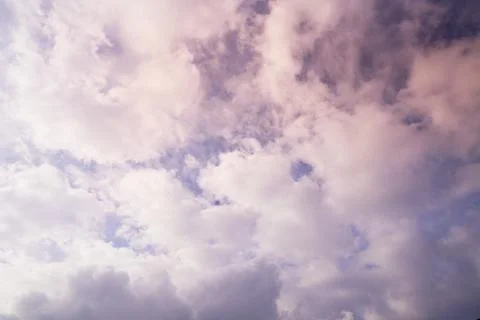 Dramatic Cinematic Moody Cloudy Sky Background Stock Photos
