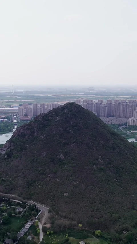 Dramatic Cliffs from Above Stock Footage 328521935
