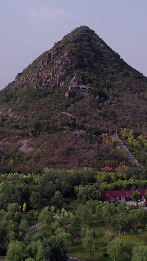 Dramatic Cliffs from Above Stock Footage 328522237