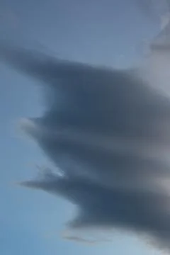 Dramatic Cloud Formation Against Sky Stock-Fotos
