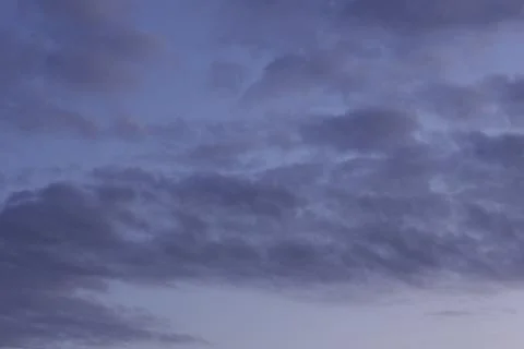 Dramatic cloud formation during twilight period. Stock Photos