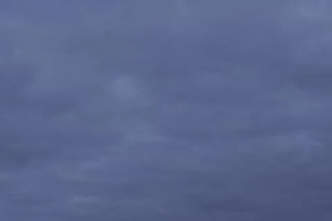 Dramatic cloud formation during twilight period. Stock Photos