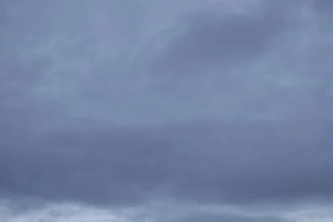 Dramatic cloud formation during twilight period. Stock Photos