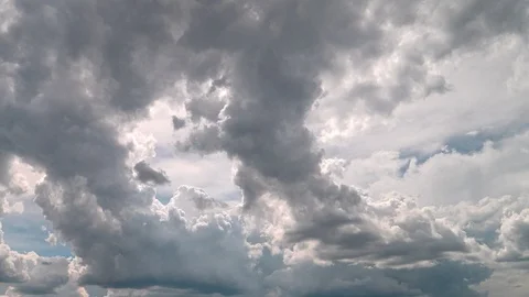 Dramatic cloud formation over Austin, Texas 스톡 동영상 124877423