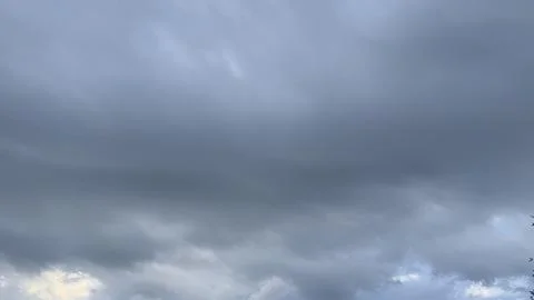 Dramatic Cloud Formation in the Sky Stock Photos