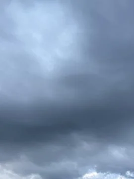 Dramatic Cloud Formation in the Sky Stock Photos