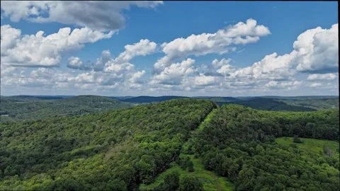 Dramatic cloud hyperlapse Stock Footage 314857998