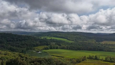 Dramatic cloud hyperlapse Stock Footage 316436295