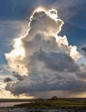 Dramatic cloud 写真素材