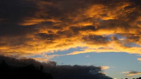 Dramatic cloud sky Stock Footage 89904815