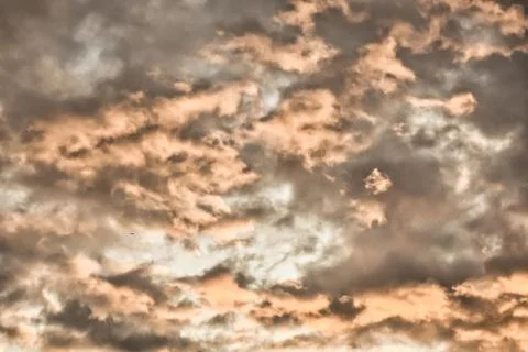 Dramatic Cloud Sky. Stock Photos