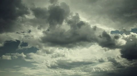 Dramatic cloud timelapse 01 Stock-Footage 49056958
